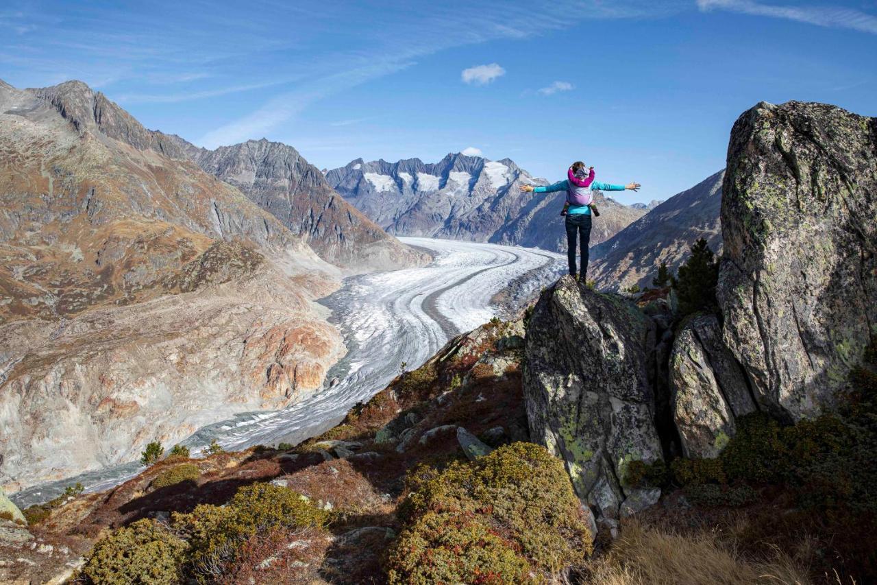 Sport Resort Fiesch, Garni Aletsch المظهر الخارجي الصورة